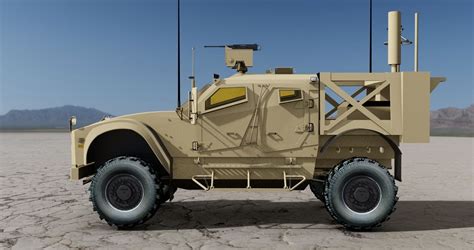 MATV Military Transport 3D Model MAX OBJ 3DS FBX C4D DAE | CGTrader.com