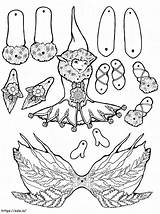 Printable Puppet coloring Page sketch template
