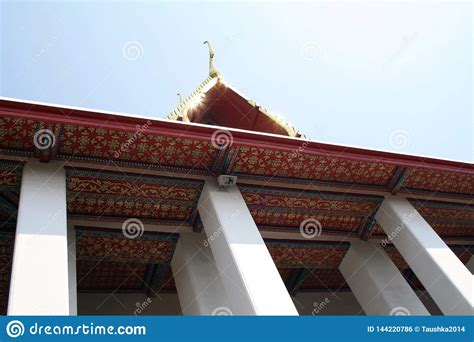 07 February 2019, Bangkok, Thailand, Wat Pho Temple Complex. Buddhist ...