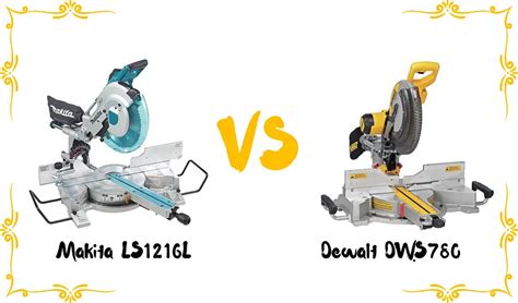 Makita LS1216L Vs Dewalt DWS780 - Key Features and Benefits