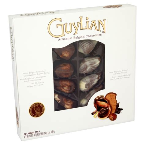 Guylian The Original Seashells 22 Chocolates with Hazelnut Praliné ...