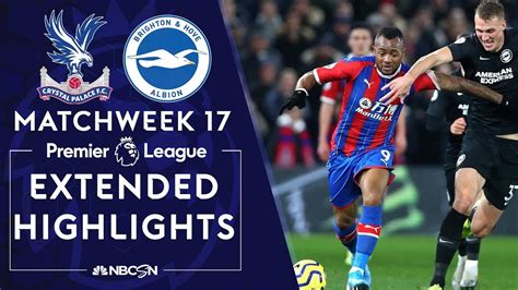 Crystal Palace v. Brighton | PREMIER LEAGUE HIGHLIGHTS | 12/16/19 | NBC ...