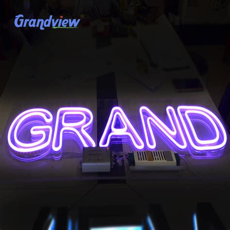 Buy Customized 3d Neon Illuminated Letter Leon Sign With Acrylic Sign Board from Guangzhou ...