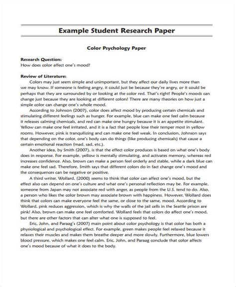 31+ Research Paper Templates in PDF | Word | Google Docs | Apple Pages