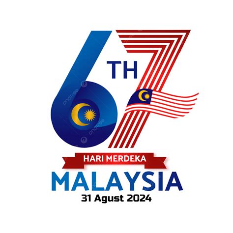 Gambar Logo Kemerdekaan Malaysia Ke 67 Vektor, Hari Malaysia, Malaysia, Bebas PNG dan Vektor ...