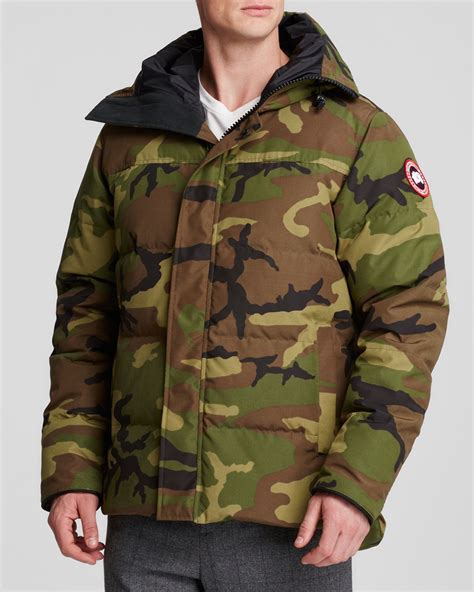 Canada goose Macmillan Camouflage-Print Parka Jacket in Green for Men | Lyst