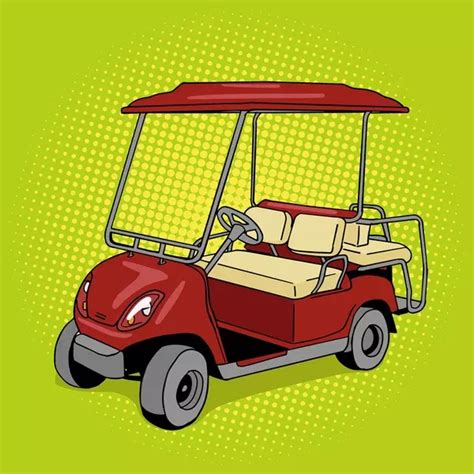 Golf cart cartoon, Royalty-free Golf cart cartoon Vector Images & Drawings | Depositphotos ...