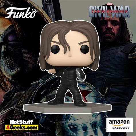 2023 NEW Civil War Build A Scene – Bucky Barnes Funko Pop!