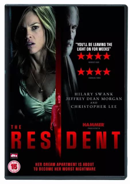 THE RESIDENT (DVD) Hilary Swank Jeffrey Dean Morgan Christopher Lee Lee Pace £3.33 - PicClick UK