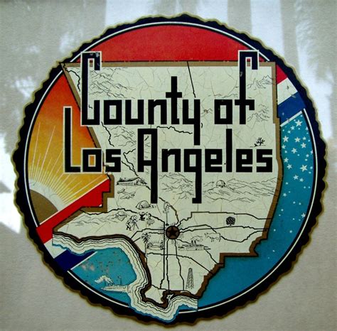 County of Los Angeles Seal | San fernando valley, County, Los angeles county