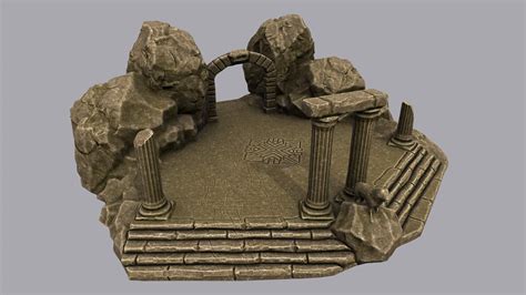 Temple - 3D Model by icekazim