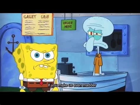 SpongeBob + Squidward Rapping - YouTube