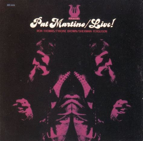 Pat Martino - Live! (Vinyl, LP, Album, Promo) | Discogs