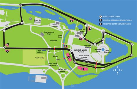 2024 Detroit Grand Prix Course Map - Aidan Arleyne