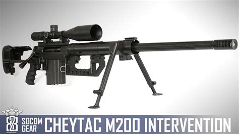 Socom Gear M200 Cheytac Intervention Airsoft Sniper Review | allemand – Airsoft Factory