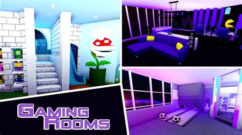 Bloxburg | Themed Builds || Gaming Rooms - YouTube