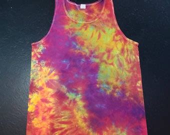 Tie Dye Tank Top Men | Etsy