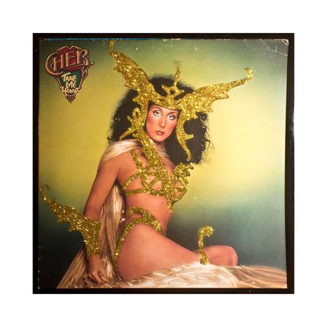 Glittered Cher Take Me Home Album - Etsy