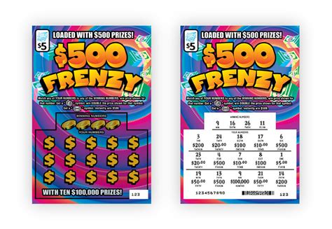 $500 Frenzy | Instant Ticket | Illinois Lottery