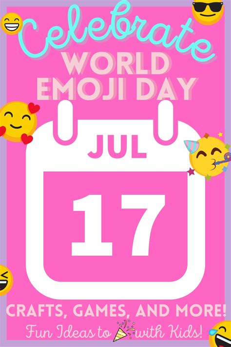 Celebrate World Emoji Day with Kids! » JessicaEtCetera.com | by Jessica ...