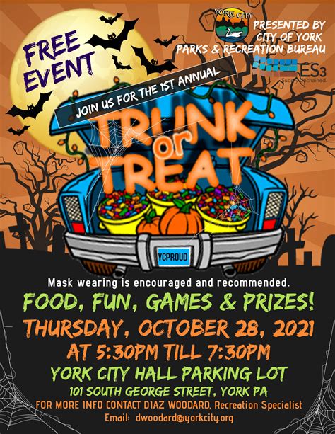 Trunk or Treat in City of York - City of York, Pennsylvania