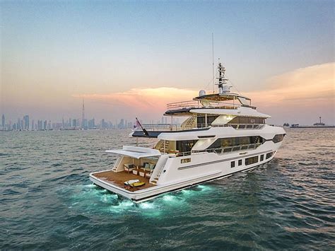 Inside recently completed 37m Gulf Craft yacht Majesty 120