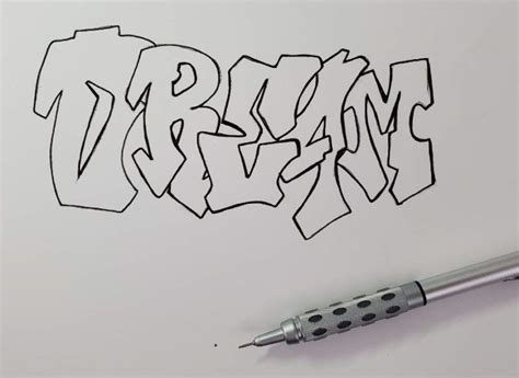 How to Draw 3D Letters Step by Step - Art by Ro | Graffiti lettering, Graffiti drawing, 3d drawings