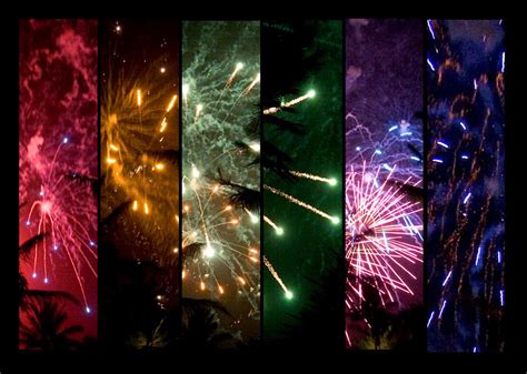 Rainbow Fireworks by homigl14 on DeviantArt