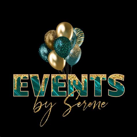 Balloons Logo Events Logo Design Event Planner Logo Party - Etsy