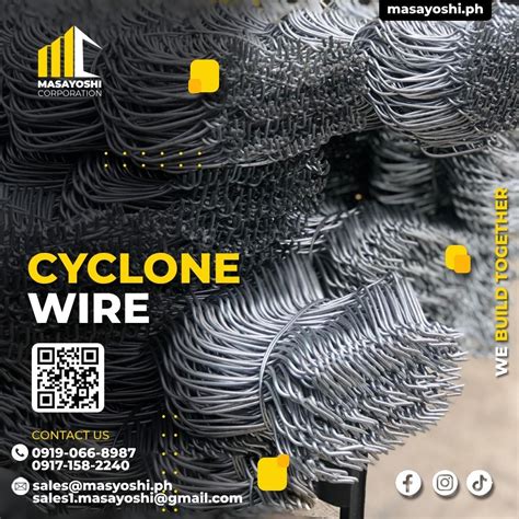 Cyclone Wire | Fencing Wires | Chainwire Fence, Commercial & Industrial ...