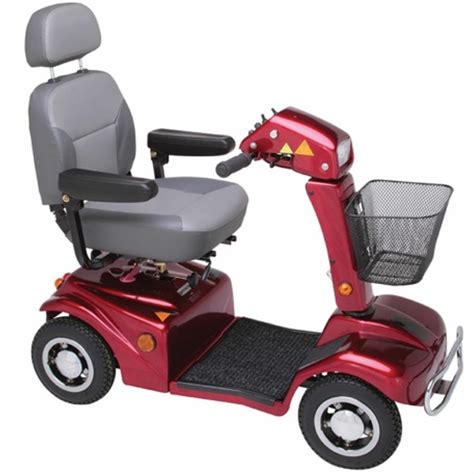 Rascal 388 XL Mobility Scooter in Red