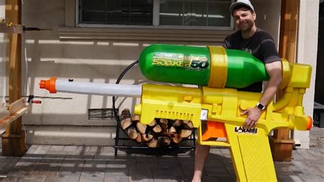 A former NASA engineer has created what may be the world's largest water gun. | CNN