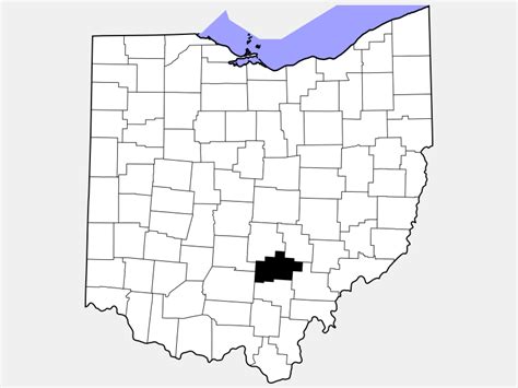 Hocking County, OH - Geographic Facts & Maps - MapSof.net