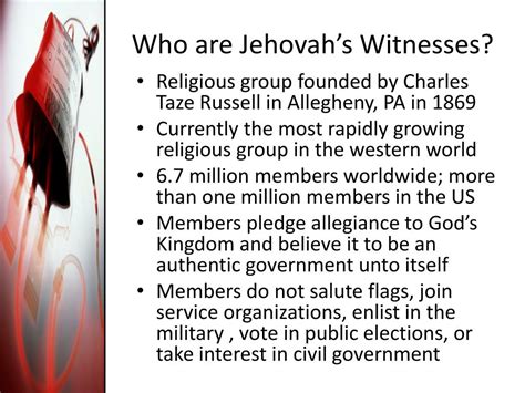 PPT - Jehovah’s Witnesses PowerPoint Presentation - ID:786517