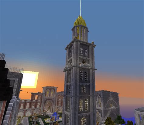 Minecraft Bell Tower http://www.veterancraft.net #minecraft | Minecraft ...