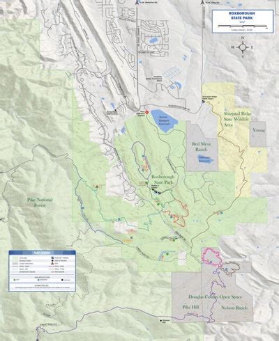 Roxborough State Park Map by Pocket Pals Trail Maps | Avenza Maps