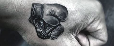 40 Boxing Tattoos For Men - A Gloved Punch Of Manly Ideas