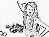 Coloring Pages Miley Cyrus Free And Printable sketch template
