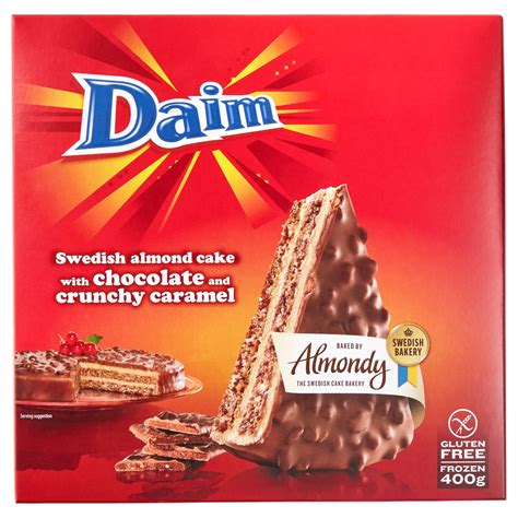 DAIM Almond cake chocolate and crunch - IKEA