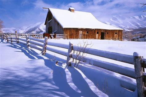 Country Winter Scenes Wallpapers - Top Hình Ảnh Đẹp