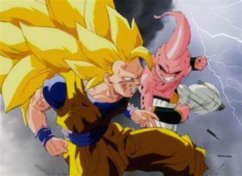 Goku vs Kid Buu by PikachuStar93 on @DeviantArt Goku Vs Kid Buu, Dbz ...