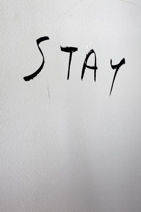 Please, stay