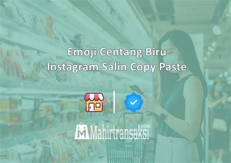 Emoji Centang Biru Instagram Copy Paste Terbaru 2023