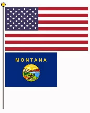 The American Flag Daily: Montana Statehood