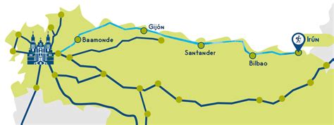 Camino del Norte | Map, Stages & Route | Northern Way | Pilgrim Guide ...