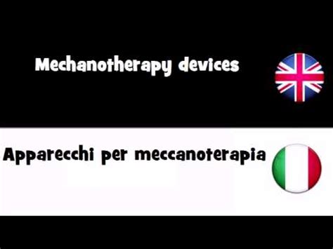 VOCABULARY IN 20 LANGUAGES = Mechanotherapy devices - YouTube