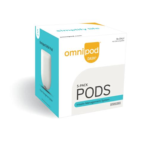 Omnipod Dash Pods For The Omnipod Dash System - 5 Pack – RapidRxUSA