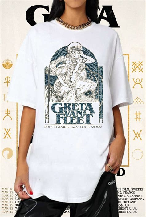 Greta Van Fleet Shirt Greta Van Fleet Shirt Greta Van Fleet - Etsy