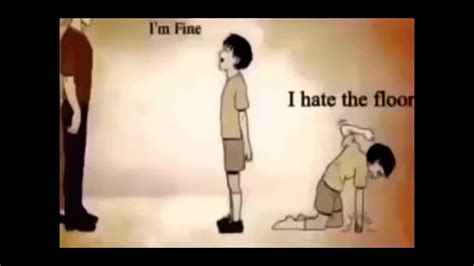 I’m fine….I hate the floor - YouTube