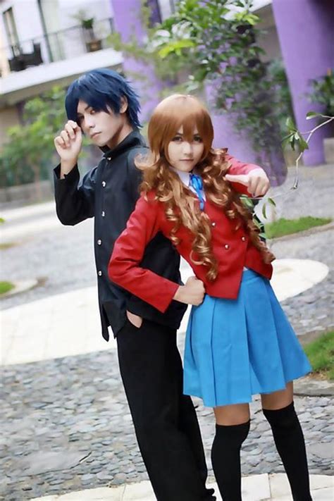 Taiga x Ryuuji Toradora Cosplay | Todoroki cosplay, Top cosplay, Cosplay